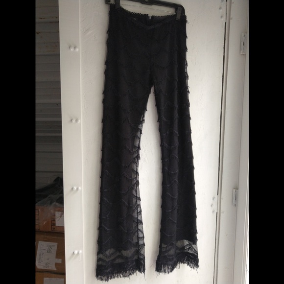 Lip Service Pants - Lip Service On The Fringe Pants